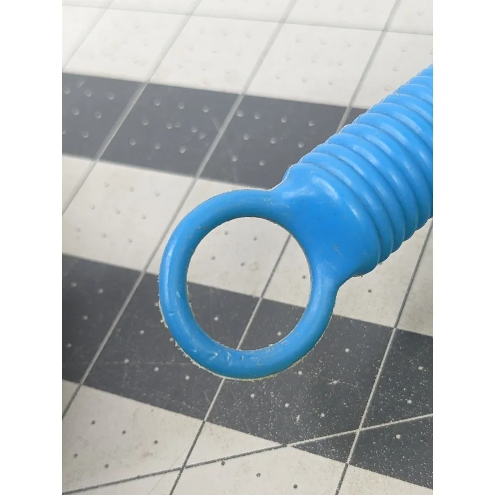 Toys | Vintage Indian Blue Plastic Baby Rattle 9 Inch Hong Kong | Poshmark